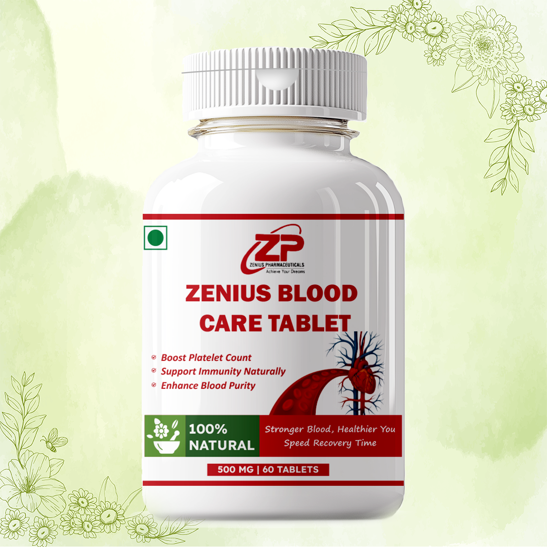 Zenius Blood Care tablets