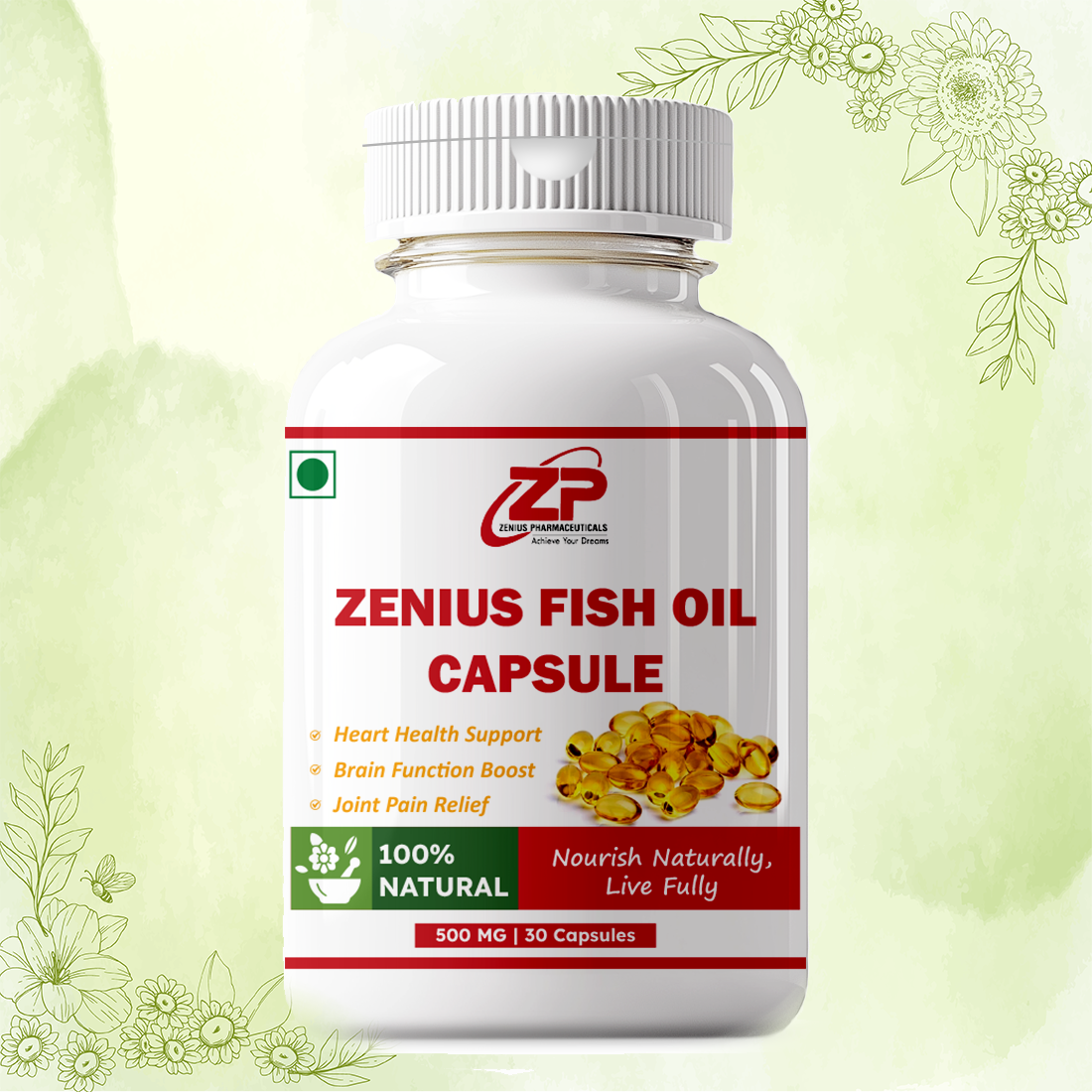 Zenius Fish Oil Capsules