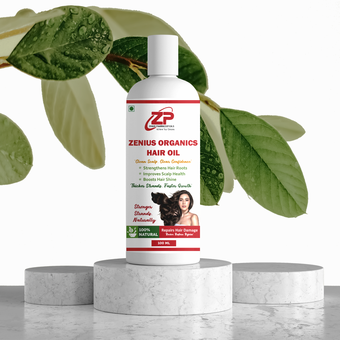 Zenius Organics Hair Oil