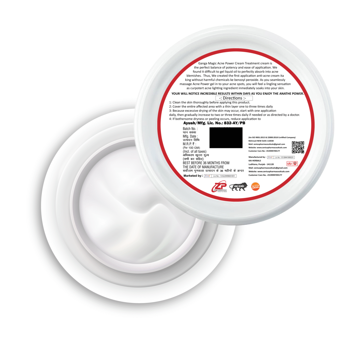 Zenius Acne Power Cream - Image 3