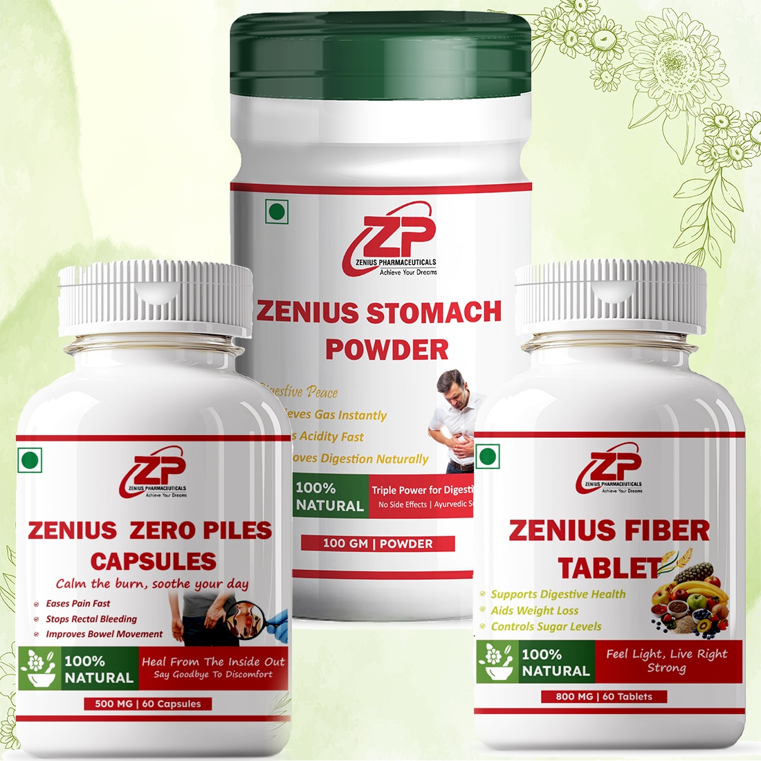 Zenius piles care kit