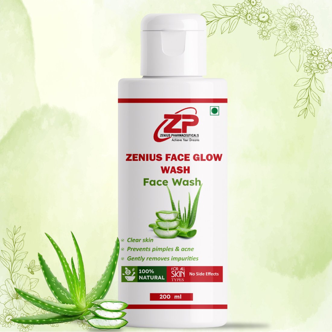 Zenius Face Glow wash