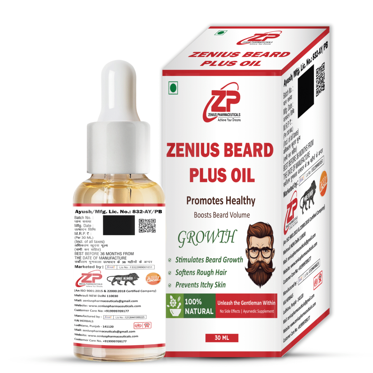 Zenius Beard Plus Oil - Image 3