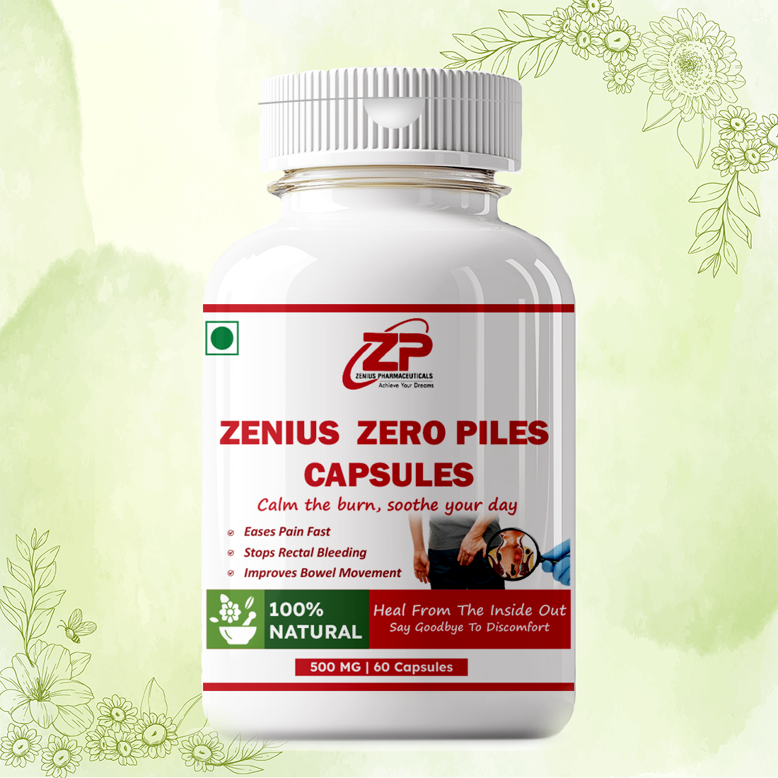 Zenius Zero Piles Capsules